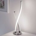 LED bordlampe Polina med snoet design