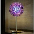 Coral – designer-bordlampe med LED, violet