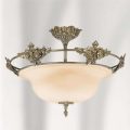 RIALTO imponerende loftlampe rav