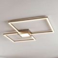 LED-loftlampe Duetto, kvadrater