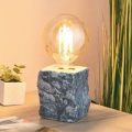 Bordlampe Stone af gråt marmor