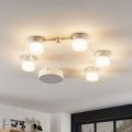 LED-loftlampe Haakon, 5 lyskilder