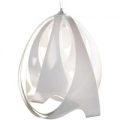 Moderne pendellampe GOCCIA DU LUCE, hvid