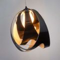 Moderne pendellampe GOCCIA DU LUCE, sort