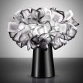 Sort designer bordlampe Clizia