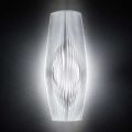 Transparent LED-designer væglampe Mirage