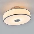 Dæmpbar LED-loftlampe Lounge i hvid/ krom
