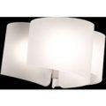 Effektfuld Papiro loftlampe, satin