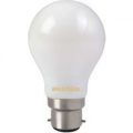 B22 7W 827 LED-pære satineret