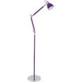 Violet gulvlampe Jerona, justerbar