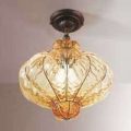 SULTANO loftlampe i Muranoglas 42 cm