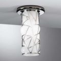 ORIONE smuk loftlampe, design med rustfrit stål