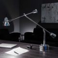 Tecnolumen Buquet LED-bordlampe, sølv