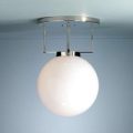 Brandts loftlampe i Bauhaus-stil nikkel 35 cm