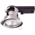 Rundt downlight i krom