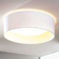 Elegant LED-stofloftslampe Franka i hvid