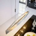 Lio spisebord LED-hængelampe med sølvfolie