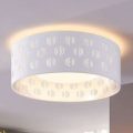 Marsel hvid LED-loftlampe med udstansninger