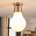 Glødepæreformet LED loftlampe Bado, easydim