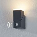 Udendørs LED-væglampe Sally, 1 lyskilde med sensor