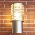 Blændfri udendørs væglampe Finnegan, rustfrit stål