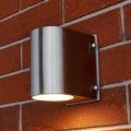 Udendørs LED-væglampe Lavie af rustfrit stål