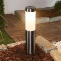 Solcelledrevet LED sokkellampe Lenni rustfrit stål
