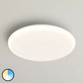 LED-loftlampe Azra, hvid, rund, IP54, Ø 30 cm