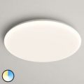 LED-loftlampe Azra, hvid, rund, IP54, Ø 40 cm