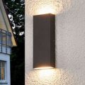 Flad LED-udendørsvæglampe Corda
