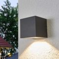 Merjem – LED udendørs væglampe i mørkegrå