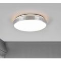 Rund LED loftlampe Jasmin med ramme i aluminium