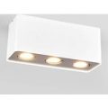 GU10-LED-downlight Giliano i hvid, 3 lysk.