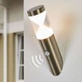 Udendørs væglampe Fabrizio med LED’er og sensor