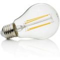 E27 LED-pære filament 8W, 1.055Lm, 2.700K, klar